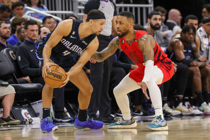 Jalen Suggs Damian Lillard Blazers
